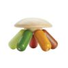 PlanToys Flexi Jellyfish Wooden Sensory Toy | Montessori Grasping Activity for Tactile Exploration, Coordination & Focus | Eco-Friendly Toy for Early Development view 2