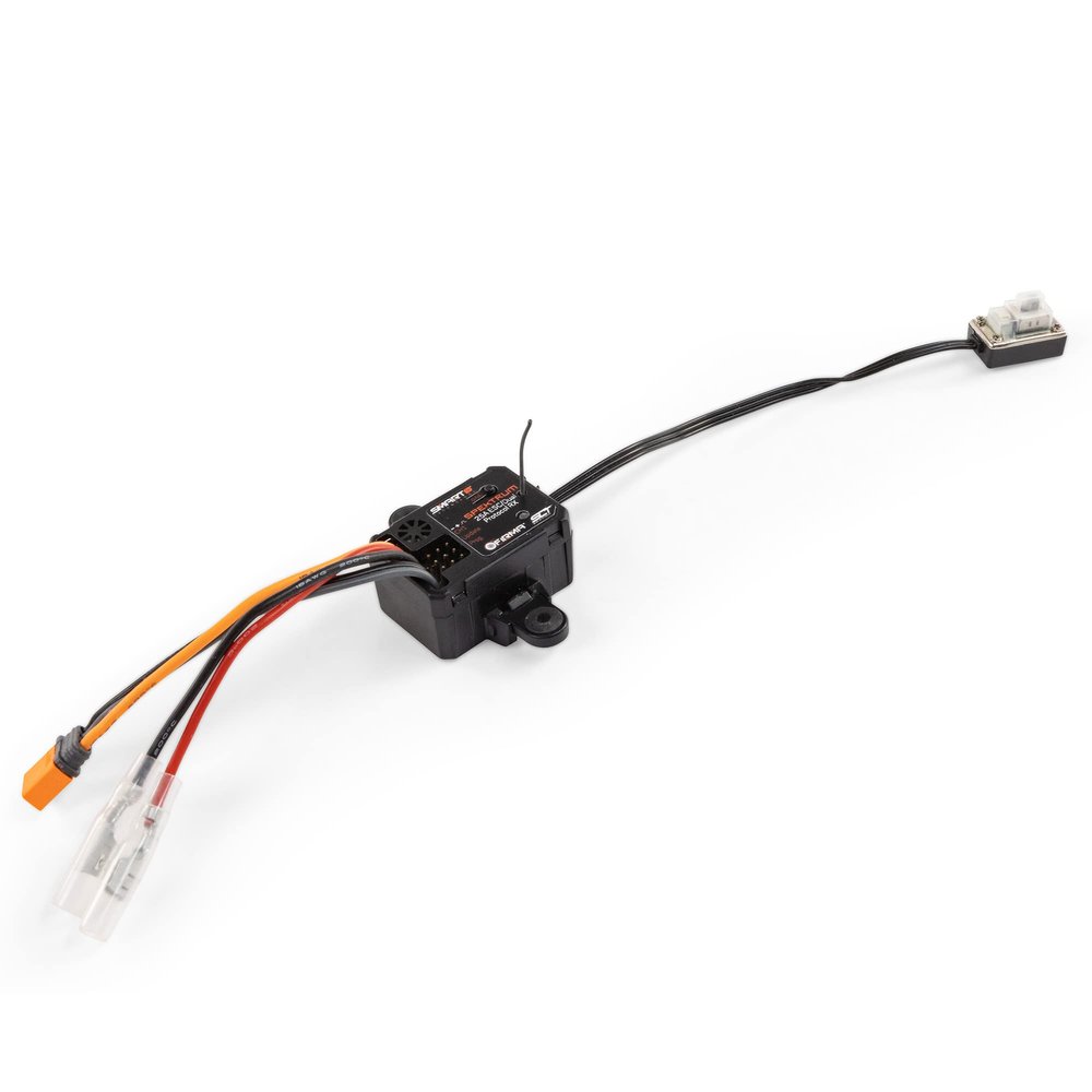Spektrum Firma 25A 2-in-1 Brushed Smart ESC/Dual Protocol RX, SPMXSER1025
