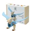 PlanToys DIY Pterodactyl Wooden Dinosaur Toy for Kids 3+ | STEM Learning Construction Kit with Rubber & Wooden Parts | Educational Toy with Flashcard for Logical Thinking, Creativity & Motor Skills view 1