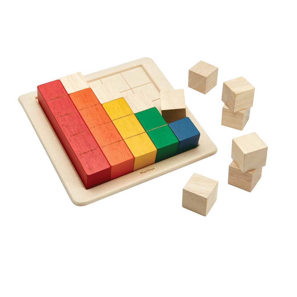 PlanToys Colored Counting Blocks - Unit Plus (5464)