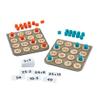 PlanToys Wooden Math Bingo Game for Montessori Inspired Number Play | Early Math, Counting and Logical Thinking Activity | Eco Friendly Wooden Learning Game for Home or Classroom view 2