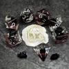 Sage's Portal Animal Familiars Resin DND Dice Set Polyhedral Dice Set for Dungeons and Dragons RPG Pathfinder Tabletop TTRPG (Black Swan) view 2