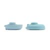 PlanToys Pastel Blue Rubber Convertible Boat Wooden Montessori Water and Sensory Play Toy | Cause & Effect, Imagination and Exploration Activity | Eco Friendly Floating Bath Toy view 3