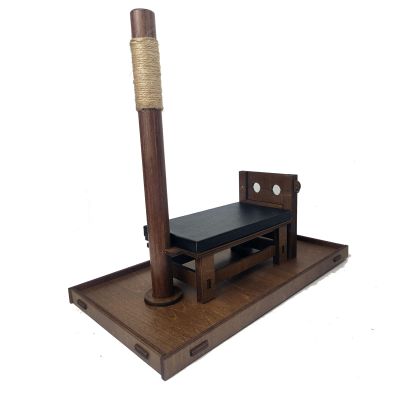 1/6 Scale Wooden Torture Tool chair, tiger stool model, soldier female figure scene accessories, Action Figure Display for 1/6 Scale Toy