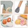MONT PLEASANT Play Kitchen Accessories, Pretend Play Food Sets for Kids Kitchen, Wooden Toy Mixer Set, Blender Bake Cookies Playset Cooking Kitchen Accessories Toys for Boys Girls Ages 3+ view 4