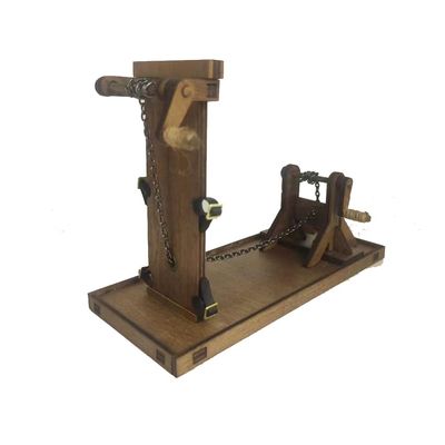 1/12 Scale Wooden Torture Tool Model Figure Accessories Miniature Prop Figure, Female Figure Scene Accessories
