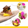 12 PCS Cowboy Duck with Hat and Sunglasses Mini Duckies Toys for Birthday Swimming Party Gift Favor view 4