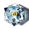 Mini Planet Liquid Core Handmade 7 Accessories Sharp Edge Polyhedral DND Dungeons and Dragons Handmade Dice Set view 2