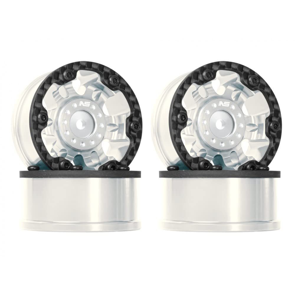 NexxSpeed CNC Aluminum/Carbon Fiber Rim Set - FMS FCX24