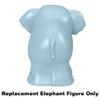 Replacement Part for Fisher-Price Little People Go Wild Safari Guide Figure Pack - GNM37 ~ Replacement Blue/Gray Elephant Toy view 3