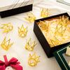 18 Pcs Crown Cake Topper, Mini Tiara Birthday Cake Toppers, Mini Crown for Flower Arrangements Women Lady Girl Wedding Baby Shower Birthday Party view 3