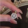 Asnewa Spinner Ring for Anxiety Relief, Gold Crystal, Adjustable Fidget Ring, 2pcs view 4