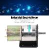 12V DC Gear Motor, Self Locking Forward Reversed Mini Turbine Geared Motor, 10W Adjustable Turbo Geared Motor for DIY Robot Rotating Table Door Lock Curtain Machine (050RPM Per Minute) view 2