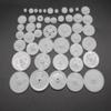 0.5 Mold DIY Plastic Motor Gears Set Plastic Crown Gear Kits Single Double Reduction Gear Worm Gear Electric Kit (46pcs) view 1