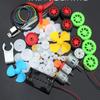 0.5 Mold DIY Plastic Motor Gears Set Plastic Crown Gear Kits Single Double Reduction Gear Worm Gear Electric Kit (69pcs) view 1