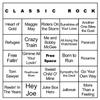 Bangin' Meats CardTunz 100 Music Bingo Cards Printed and Laminated Many Music Types Available (Classic Rock) view 1