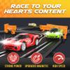 Slot Car Race Track Sets, Race Tracks for Kids Ages 4-8 | 1:64 Scale Cars, Race Car with 4 High Speed Cars, Electric Slot Car Race Track Sets, Remote Control Car view 2