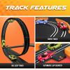 Slot Car Race Track Sets, Race Tracks for Kids Ages 4-8 | 1:64 Scale Cars, Race Car with 4 High Speed Cars, Electric Slot Car Race Track Sets, Remote Control Car view 4