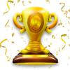 Gallasy Giant Standing Champion Trophy Aluminum Foil Balloon, First Prize Balloon 41 * 34 inch for Sport Basketball Football Soccer Balloons Party Supplies view 1