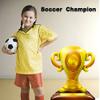 Gallasy Giant Standing Champion Trophy Aluminum Foil Balloon, First Prize Balloon 41 * 34 inch for Sport Basketball Football Soccer Balloons Party Supplies view 2