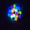 24 Pack Glow in The Dark Slime, with Pink, Blue, Light Blue, Orange and Yellow for etc, Super Soft and Non Sticky Stress Relief Toy, for Kids Party Favors, School Education and Birthday Gift view 4