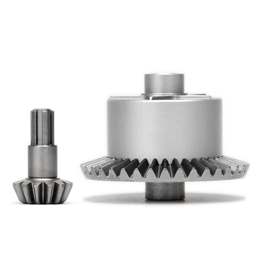 Mesimsple Differential Case 37T Main Gear & Input Gear 13t AR310872 for Arrma 1/10 Senton Big Rock Granite 3S BLX Diff Cover Outcast Kraton 4S 1/8 Typhon 3S