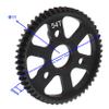 Treehobby Harden Steel 54T Spur Main Gear Compatible with 1/10 Traxxas Slash 4X4 2WD Stampede Rustler 6842 RC Car Upgrade Parts (54T) view 2