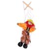 EHJRE Wooden Durable Functional Clown Marionette Kids Children view 4