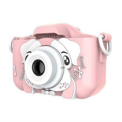 GIENEX Kids Camera,Kid Digital Video Selfie Cameras 2.0 Inch IPS Screen Child Toddler Camera,Best Birthday Toys Gifts for Boys Girls 3-12 Year Old (Color : Pink)