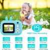 GIENEX Instant Camera for Kids Camera for Girls 24MP Kids Digital Camera, 2.4" Screen Toddler Camera Kids Selfie Video Camera Children Toy Camera for Kids 3 4 5 6 7 8-10 12, Print Paper (Color : Pink view 4