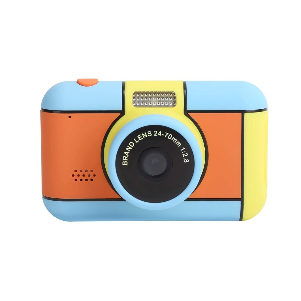 GIENEX Kids Digital Camera, Children Selfie Video Camcorder 1080P Lens 2.4 Inch HD, Best Christmas Electronic Gifts Toys for Age 3-10 Years Old Boys & Girls Toddlers