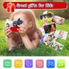 GIENEX Kids Digital Camera, Children Selfie Video Camcorder 1080P Lens 2.4 Inch HD, Best Christmas Electronic Gifts Toys for Age 3-10 Years Old Boys & Girls Toddlers view 2