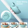 I love D&M Baby Toddler Food-Grade 316 Stainless Steel Bowl with Insulated Lid Strong Suction Leak-Resistant BPA Free Easy to clean (no utensil, Placid Blue) view 3