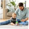 FOYTOKI 3sets Traffic Sign Models for Boys and Girls Miniature Road Signs Educational Plaything for Traffic Safety Awareness Plastic Construction Road Playset view 3