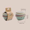 nouka Stacking Boats Toy | 100% Food-Grade Silicone | Safe & Soft | Dishwasher Friendly | Storm Set view 4