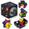 Luaxkpi Toys for 7 8 9 10 Year Old Boy Gifts Ideas, Educational Fidget Toys Magic Cube Autism Sensory Toy for Kids Age 8-12 Infinity Cubes Cool Birthday Gift for Teen Boys Girl Age 8-10 Years Old view 1