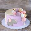108 Pcs Balls Cake Topper DIY Cupcake Insert Foam Balloons for Cake Baking Wedding Anniversary Birthday Decoration(Pink, Purple, White, Gold,Multi Sizes) view 4