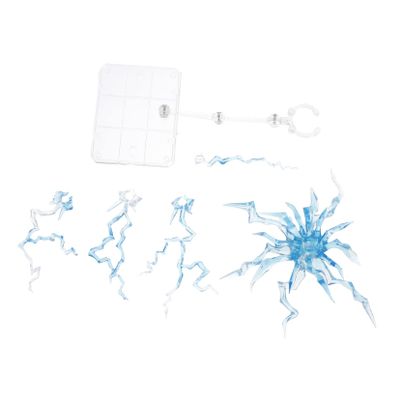 VILLFUL 1 Set Hand-Made Special Effects Bracket Action Figure Holder Doll Display Rack Figure Display Holder Figure Stand Plastic Blue Bracket Doll Support Frame