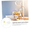 VILLFUL 1 Set Figure Display Stand Doll Holder Rack for Toys and Models Transparent Support Base for Dollhouse Furniture and Collectible Figurines view 3