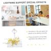VILLFUL 1 Set Figure Display Stand Doll Holder Rack for Toys and Models Transparent Support Base for Dollhouse Furniture and Collectible Figurines view 4