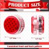 Woanger 24 Pcs Ladybug Party Favors Light up Yoyo Bulk LED Responsive Balls Novelty Plastic Rainbow Yoyo for Kids Adults Beginner Ladybug Themed Birthday Party Decorations Classroom Prizes Favors view 2