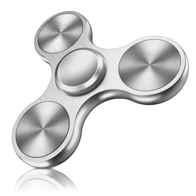 ATESSON Fidget Spinners Toy, 3 to 5 min Spins, Ultra Durable Stainless Steel, Bearing High Speed Precision Metal Material Hand Fidget Spinner for Kids/Adult