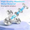 ATESSON Fidget Spinners Toy, 3 to 5 min Spins, Ultra Durable Stainless Steel, Bearing High Speed Precision Metal Material Hand Fidget Spinner for Kids/Adult view 2