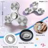 ATESSON Fidget Spinners Toy, 3 to 5 min Spins, Ultra Durable Stainless Steel, Bearing High Speed Precision Metal Material Hand Fidget Spinner for Kids/Adult view 3