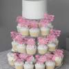 Rsstarxi 30 Pack Happy Mother's Day Cupcake Toppers Glitter Heart Mother Birthday Cupcake Picks Happy Mother's Day Cake Decortions for Best Mom Eve Mother's Day Birthday Party Supplies Pink view 3