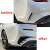 Bumdenuu G20 Rear Bumper Lip Spoiler Side Outlet Cover Trim for 3 Series G20 320I 325I 330I Bright Black view 3