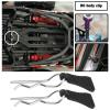 Micro Traders 8PCS RC Body Clips Bent Springy R Pins for 1/8 1/10 1/12 RC Car Secure Shell Pin & Mounting Bracket Set RC Model Bent Body Clamp Accessories Black view 3