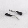 Micro Traders 8PCS RC Body Clips Bent Springy R Pins for 1/8 1/10 1/12 RC Car Secure Shell Pin & Mounting Bracket Set RC Model Bent Body Clamp Accessories Black view 4