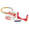NexxSpeed Precision HV Micro Servo Full Metal Gear w/Servo Mount (RED) - FMS FCX24 view 1