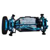 Hobbypower 1/10 Alloy Upgrade RC Chassis Tamiya TT02 Frame Kit Shaft Drive Touring Car view 3